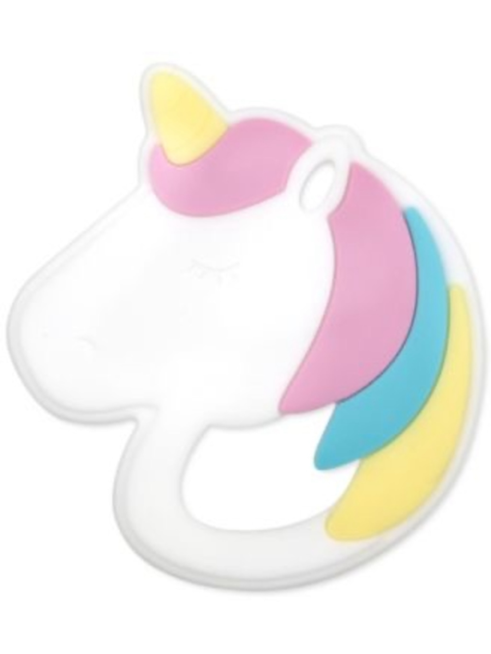 NWT Baby Girls Essential Unicorn Silicone Teether 3+ months